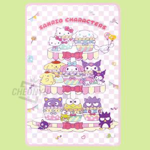 산리오 귀여운 캐릭터 담요 휴대용 사무실 학교 학생 무릎 담요 블랭킷 (옵션 체크)