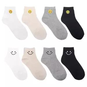 국산 여성 스마일 포인트 양말 5켤레