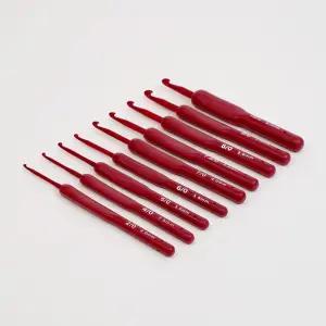 레드 고무그립 모사용 코바늘