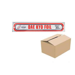 대교 쿠킹호일 은박 알루미늄 호일 30x30호 9m 50개(한박스)