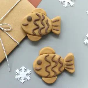 [도토리클래스]미니 붕어빵 클레이 비누 5set