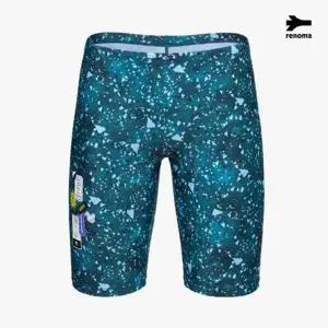 [레노마수영복]남성 실내 와펜 4부 수영복 다크그린 RN-MF2E805-DN