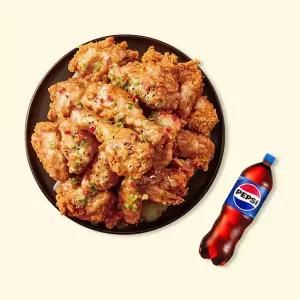 자담치킨 맵슐랭치킨+콜라1.25L