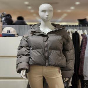 [ab.f.z] 후드넥 오리털 숏패딩 MAY4ZD02