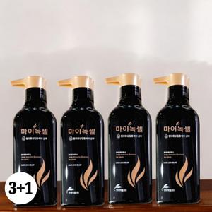 현대약품 마이녹셀 스칼프 인텐시브 탈모 완화 샴푸 모발 영양 400ml 4개