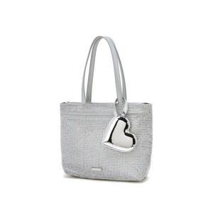 [NS홈쇼핑]JABA5E453 질스튜어트 [하트스텔라] 화이트 큐빅 하트 참 토트백 S..