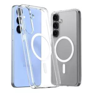 아라리 갤럭시S25 플러스 케이스 맥세이프 마그네틱 범퍼 듀플 M