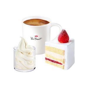 [폴 바셋]딸기생크림P+밀크아이스크림+룽고S