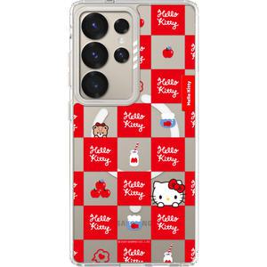 모란카노 갤럭시 S25 울트라 산리오 시그니처 디자인 크리스탈 컬러 맥세이프 투명 플러스 케이스