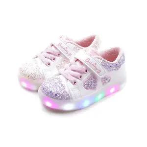 [보리보리/앙쥬]키즈운동화 여아 어린이 아기신발 유아 mm구름이LED 아동화wd 150-200mm