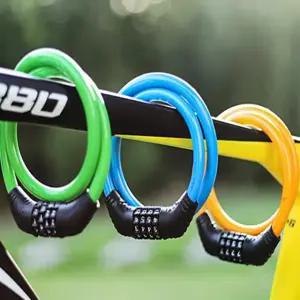 자전거 와이어 자물쇠 번호 좌물쇠 케이블 락 전기 로드 전동 킥보드 도난 방지 잠금 장치