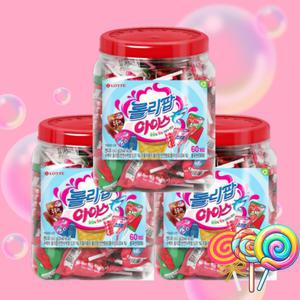 롤리팝 아이스 660G X 3통 / 학교간식 사무실간식 학원간식 츄파?스 막대사탕 사탕 캔디