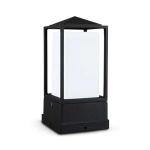 다캐 사각 잔디등 문주등 옥외 외부조명 블랙 중형 옥외등 실외조명등