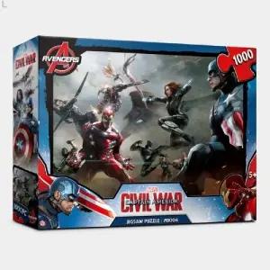 1000P 퍼즐 마블 어벤져스/직소 1000피스 놀이 장난감 키덜트 취미 1000조각 맞추기 완구 MCU 영화 어린이