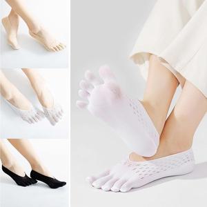 [엄지척]통풍 QSNPOYBO 양말 여자양말 메쉬 페이크 발가락 여성