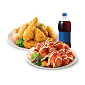 [처갓집양념치킨]생일잔치세트(후라이드+슈프림+콜라)