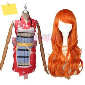 나미 코스프레 판타지아 가발 원피스, 성인 여성 남성 변장 의상, 할로윈 카니발 4 개