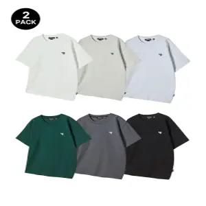 [GOLA] 2PACK SMALL LOGO T-SHIRT [6 COLOR]
