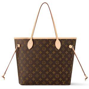 루이비통 토트겸 숄더백 네버풀MM 베이지 안감 M46975