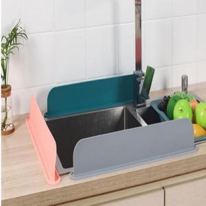 싱크대 물튀유니김방지 실리콘물막이 싱크대물막이 탈부착