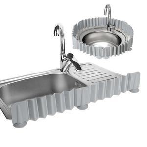 삼정331회트렌색 싱크대 물?이 실리콘 주름 싱크물막이