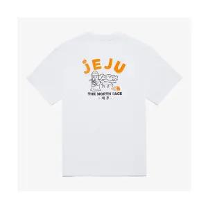 노스페이스 THE NORTH FACE NT7UR44B TNF 제주 에디션 반팔티_WHITE 311002