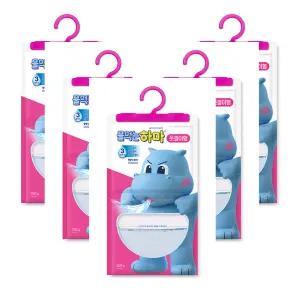 물먹는하마 습기제거제 옷걸이형 250g 5개