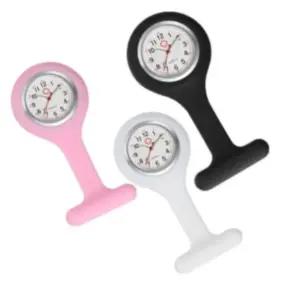 간호사 브로치 시계 포켓 미니 실리콘 근무 업무