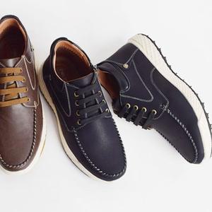 [모두모아]라운딩슈즈 일상로퍼 하이탑 남성화 신사스니커즈로퍼 골프용품 남자골프화 남자골프신발 연습용