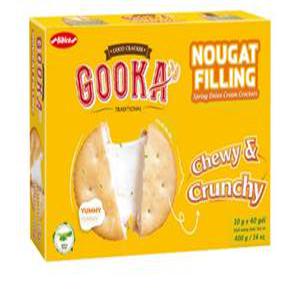 구카 누가 필링 크래커 400g x 2개