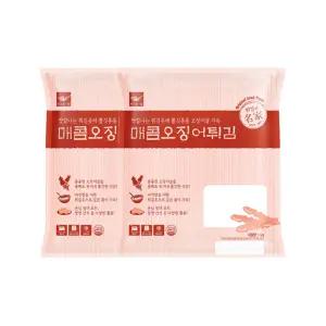 사옹원 매콤오징어튀김 1kg 2팩 명절음식