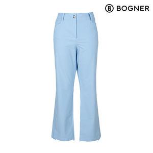 [보그너] 여성 화섬 세미 부츠컷 팬츠 BLUE