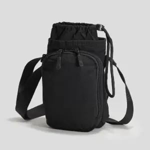 현앤미 미니멀 복주머니 콤비 크로스백 핸드폰 슬링백 학생 가방