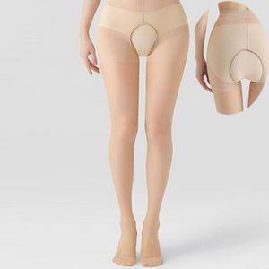 뚫린 팬티스타킹 20D M-XXL (살색)