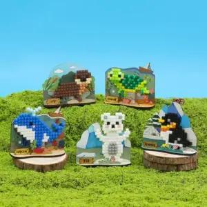 멸종 위기 동물 디폼 블럭 만들기 diy 키트 자연 보호 환경 교육 미술 공예 방과후 돌봄교실 수업 활동 체험 재료