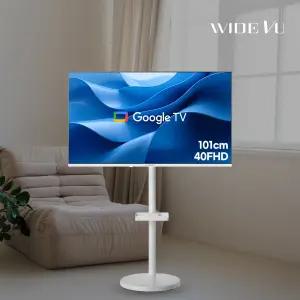 와이드무빙뷰 화이트에디션 클래식 삼탠바이미 셋트 40인치 FHD 스마트 이동식 TV 중소바이미