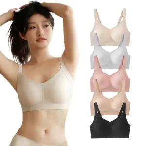 빅 더블업 심리스 브라 빅사이즈 노와이어 큰컵 큰가슴 처진가슴 보정 풀컵 C컵 D컵 속옷