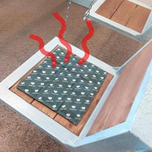 엉덩이 매트 휴대용핫팩 의자 핫팩 바닥 400g 1개 (3XgQR)