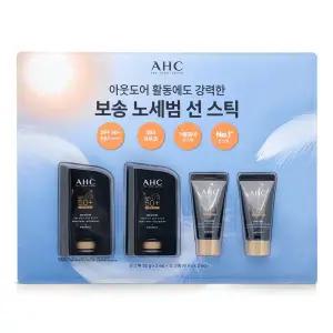 에이에이치씨 마스터즈 에어리치 선스틱 SPF50+ 22g 2개 + 선크림 10g 2개