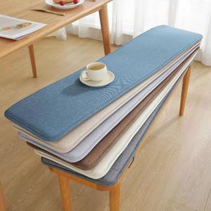 긴의자 벤치 쿠션 커버 방수원단 메모리폼 식탁의자 칸 긴방석 벤치형 패브릭