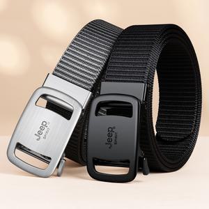 JEEP 아웃도어 등산벨트 작업복바지 남자 캔버스 허리띠