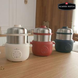 스칸디노티아 올스텐 2단 찜기+실리콘찜망