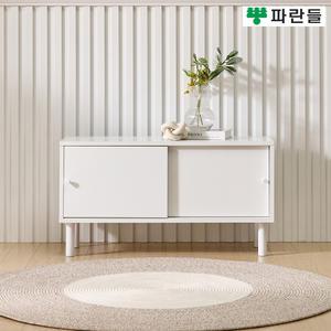 파란들가구 E0목재 LPM 미닫이도어 800 TV 거실장 티비다이