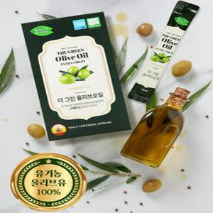 프리미엄 올리브 100% 유기농 엑스트라진 올리브오일 10g x 14포