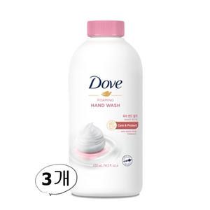 도브 포밍 핸드워시 피치앤릴리 리필 430ml 3개