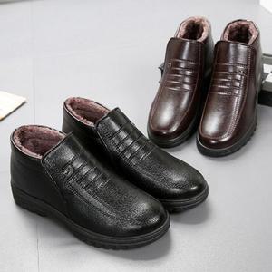 방한부츠 방한화 털부츠 남성워커 효도화 겨울신발 기모안감