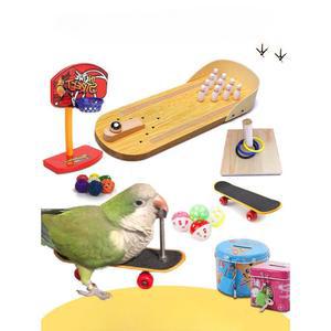 해소 자전거 앵무새 킥보드 세트 중형세트 장난감용품 훈련 씽씽이 놀이터 용품