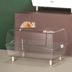 (단독발송)타핏 클리어뷰 햄스터 케이지 62cm 투명(C01)