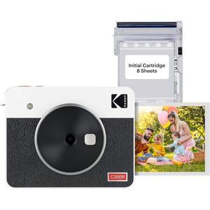 코닥 미니 샷 3 레트로 4PASS 2-in-1 즉석 카메라 및 휴대용 포토 프린터 68매 액세서리 팩 옐로우