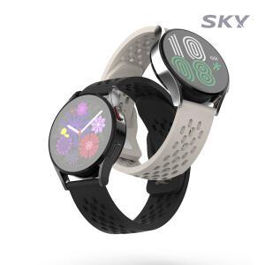 스카이 갤럭시워치 펀칭 실리콘 스트랩 스포츠 밴드 7/6/5/4/3 액티브/프로